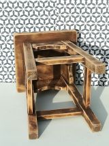 Tabouret en bois