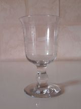 ancien verre grave