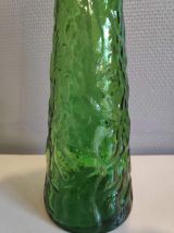 carafe italienne empoli verte avec bouchon flamme