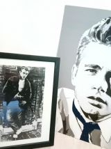 Collection horloge, cadre.... James Dean 