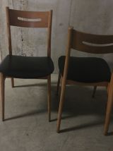 Paire de chaises scandinaves