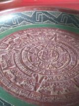 Plateaux terre cuite art  aztèque ethnique 