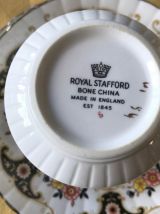 Lot de porcelaine anglaise royal Stafford