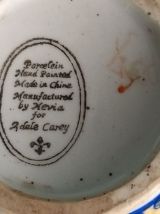 Lot de coupe et pot en porcelaine Adèle Carey by Kevia