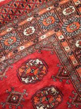 Tapis vintage Ouzbek Bukhara fait main, 1C756