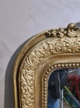  tres grand Miroir avec fronton  ancien de style louis phili