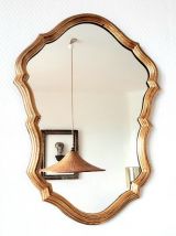 Miroir bois doré Louis XV 