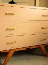 Commode vintage pieds compas