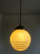 Suspension globe miel 