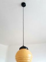 Suspension globe miel 