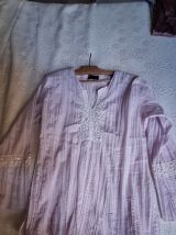 Blouse rose vintage 