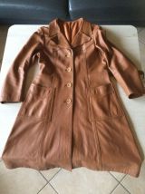 Manteau en cuir