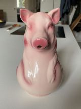 Pichet cochon en céramique de St Clément