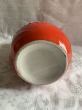 Pichet en porcelaine rouge 3/4 L