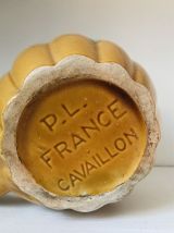 Pichet barbotine melon Cavaillon vintage