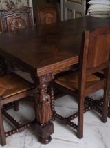 Table bretonne avec rallonge