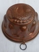 moule a gateaux en cuivre ,vintage