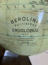 Globe vintage 1957 terrestre Berolina Erdglobus - 33 cm