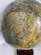 Globe vintage 1950 terrestre allemand Colomb - 53 cm