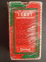 tarot Ducale spécial-cercle, dos écossais axé, vintage