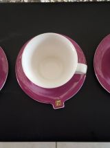 Lot de 3 tasses à thé en porcelaine NESTLE Spécial T