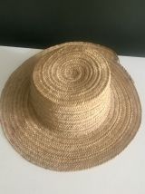 Chapeau de paille vintage