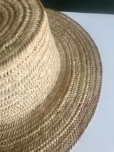 Chapeau de paille vintage