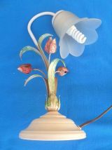 Lampe tulipe style florentin