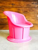 Lot de 3 Fauteuil Pink Popptorp, Ikea années 90