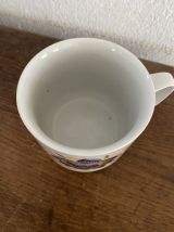 Tasse mug porcelaine monopoli vintage.