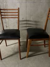 Paire de chaises scandinaves