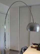 Lampadaire arc pied en marbre