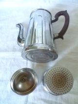 Cafetière cuivre chromé Menesa , vintage