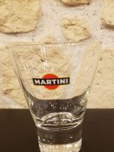 Lot de 4 verres Martini vintage