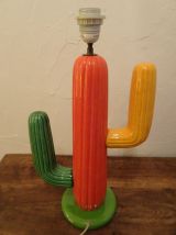 Lampe Cactus en céramique - François CHATAIN - 1980