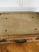 Valise en carton vintage années 50