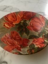 Plat fibres de verre vintage