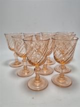 Lot de 9 minis verres Rosaline