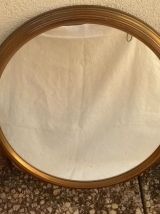 Miroir plateau rond  , vintage