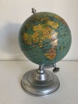 Globe terrestre vintage 1962 mappemonde Taride - 25 cm