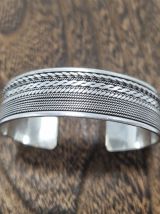 Bracelet torque en argent