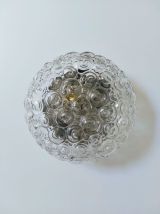 HELENA TYNELL  APPLIQUE BUBBLE LAMPE 1970 LUMINAIRE VINTAGE 