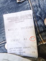 Levi's 501 vintage made in France de 1997