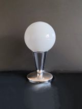 lampe globe opaline