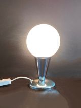 lampe globe opaline