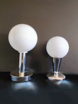 lampe globe opaline