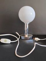 lampe globe opaline