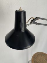 Lampe vintage 1960 d'architecte Luxo L1 noire - 80 cm