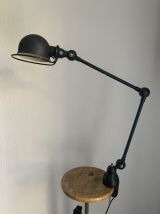 Lampe vintage 1980 Jielde 2 bras noire mat d'origine - 100 c