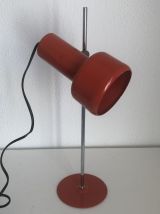 Lampe vintage 1960 de bureau enfants fonte corail  - 40 cm